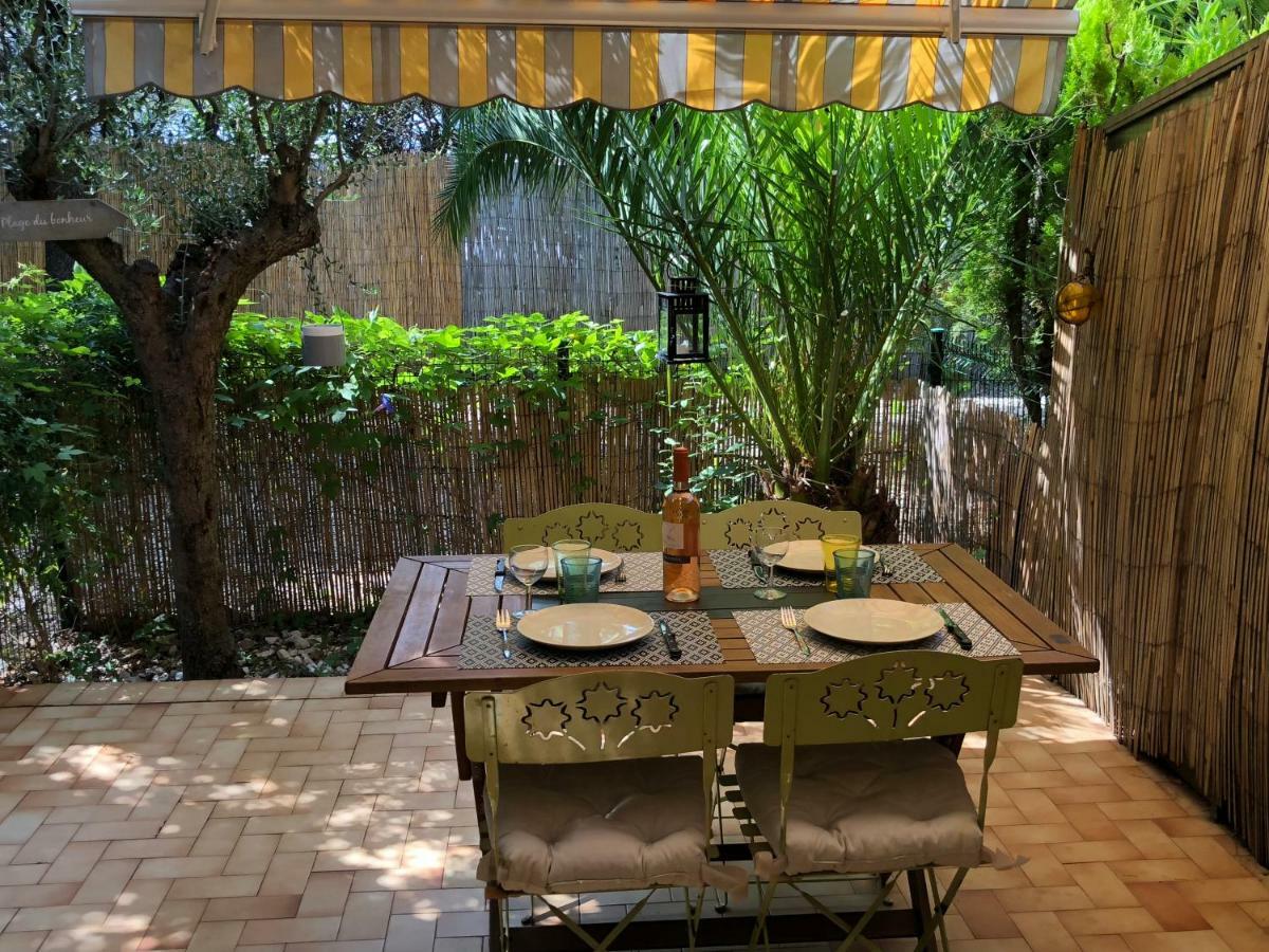 **** Beau T2 De 40 M2, Jardin De 70M2, Au Calme, A 50 Metres De La Plage Le Pradet Kültér fotó