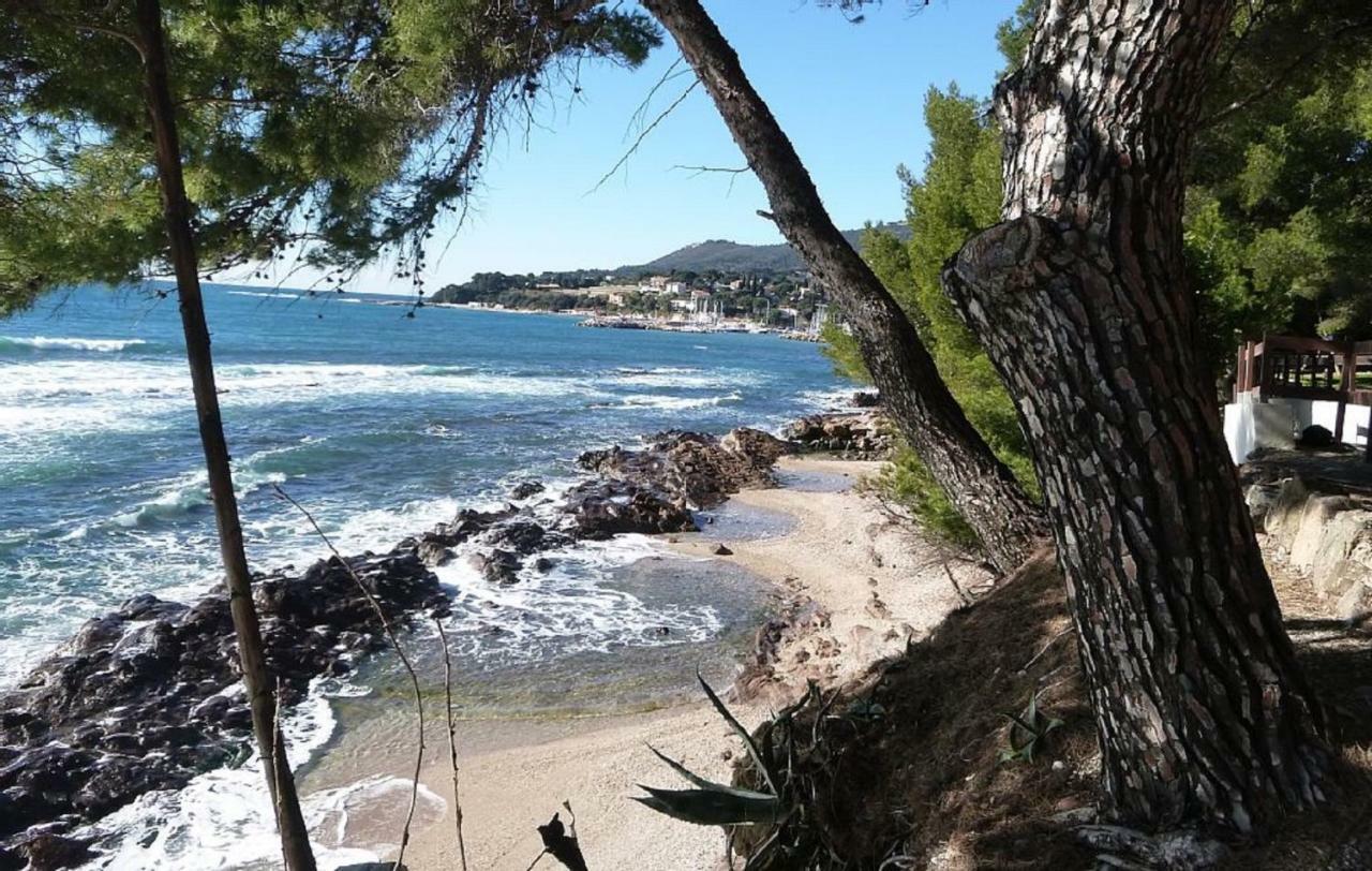 **** Beau T2 De 40 M2, Jardin De 70M2, Au Calme, A 50 Metres De La Plage Le Pradet Kültér fotó